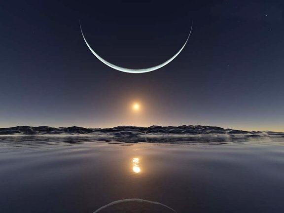 Obrázek Sunrise At The North Pole