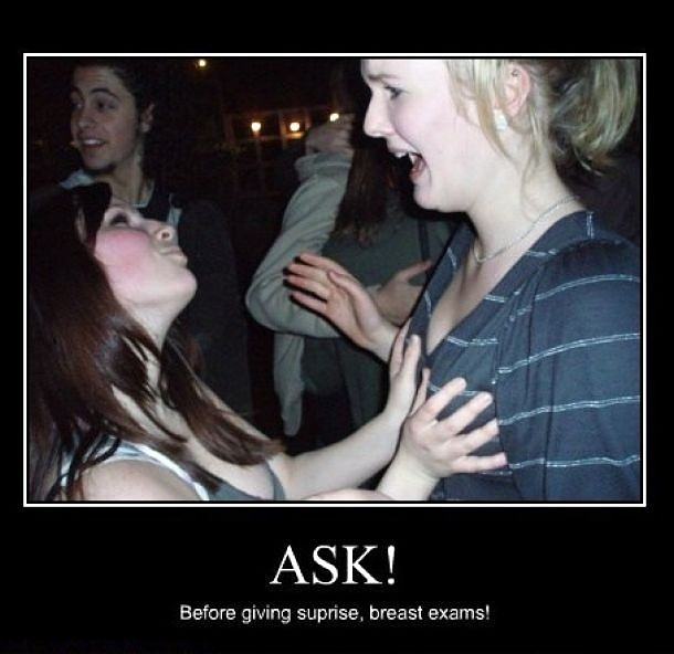 Obrázek Surprise Breast Exam 14-03-2012