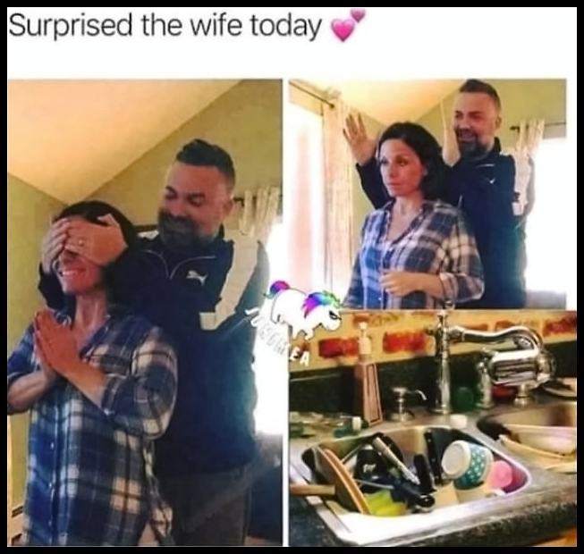 Obrázek Surprised The WIFE Today