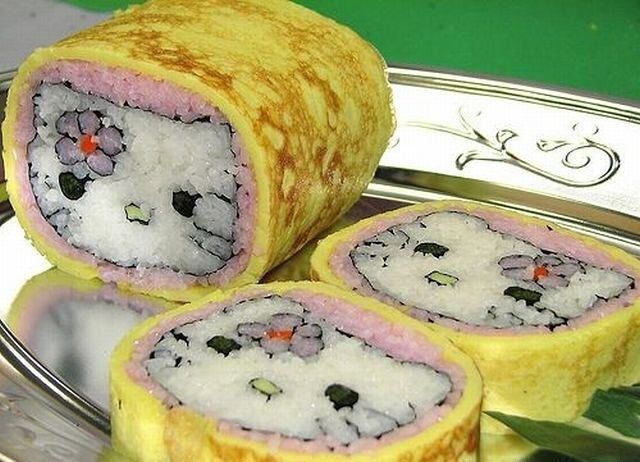 Obrázek Sushi hello kitty