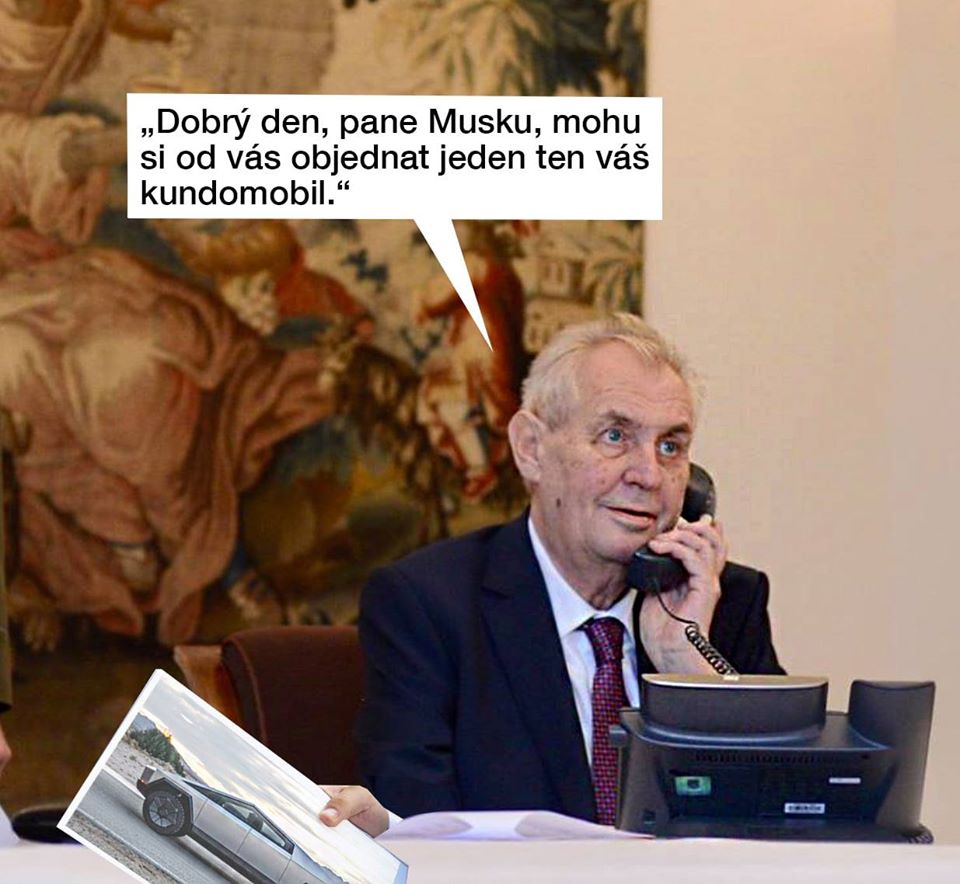 Obrázek TBMK Zeman vola Muskovi