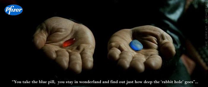 Obrázek Take the blue pill