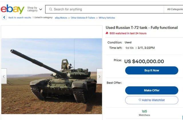 Obrázek Tank na prodej