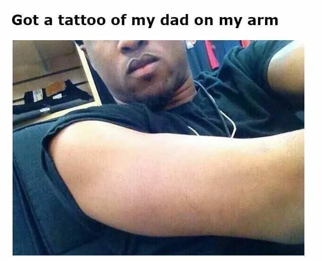 Obrázek Tatoo taty na rameni