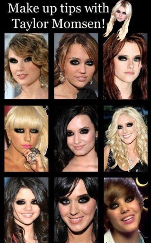 Obrázek Taylor Momsen Makeup