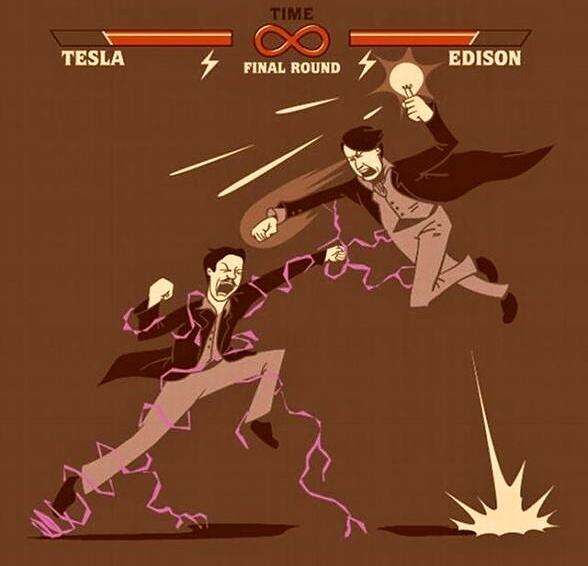 Obrázek Tesla-Edison