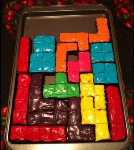Obrázek Tetris cake