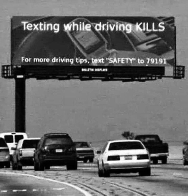 Obrázek Text in traffic