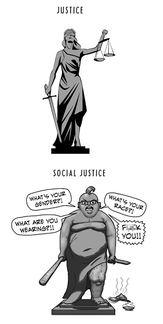Obrázek The Difference Between Justice and Social Justice