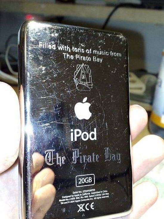 Obrázek The Pirate Bay 21-01-2012