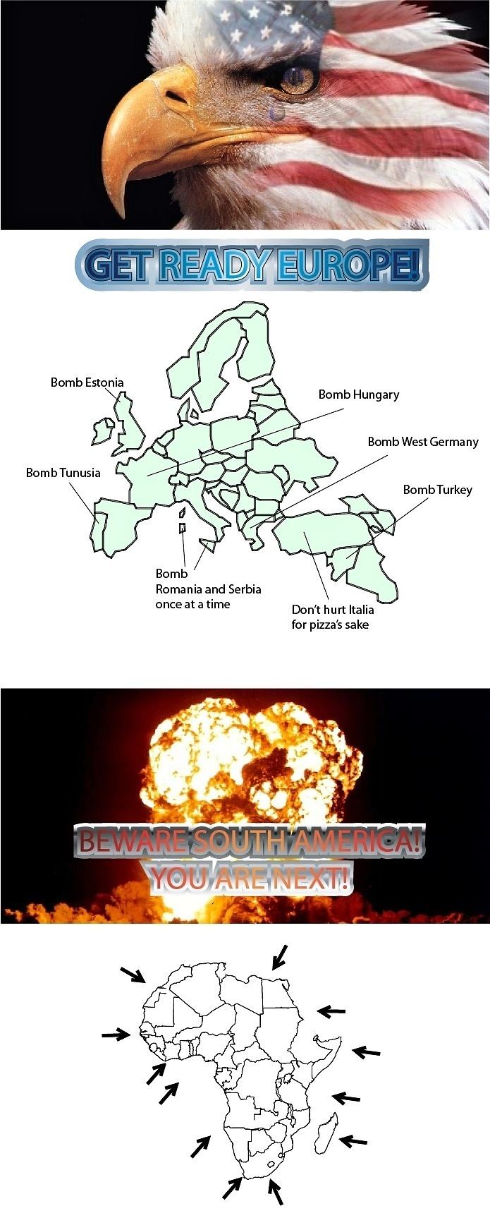 Obrázek The USA is planning World War 3