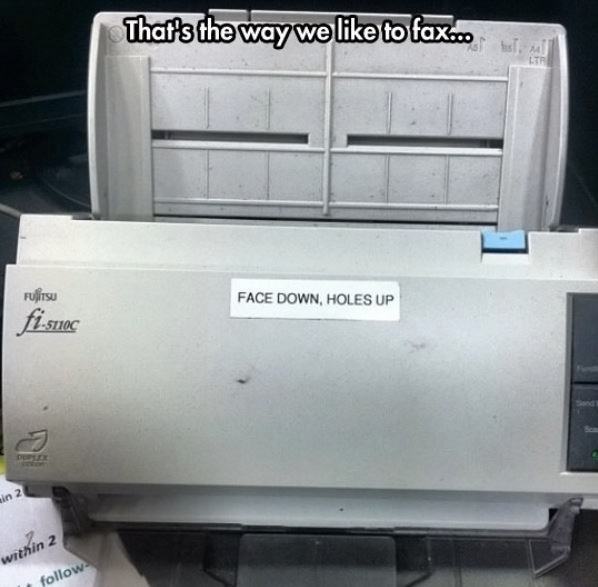 Obrázek The Way I Like To Fax