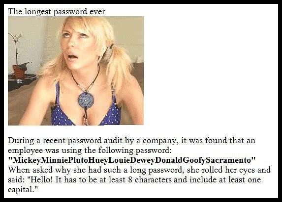 Obrázek The longest password