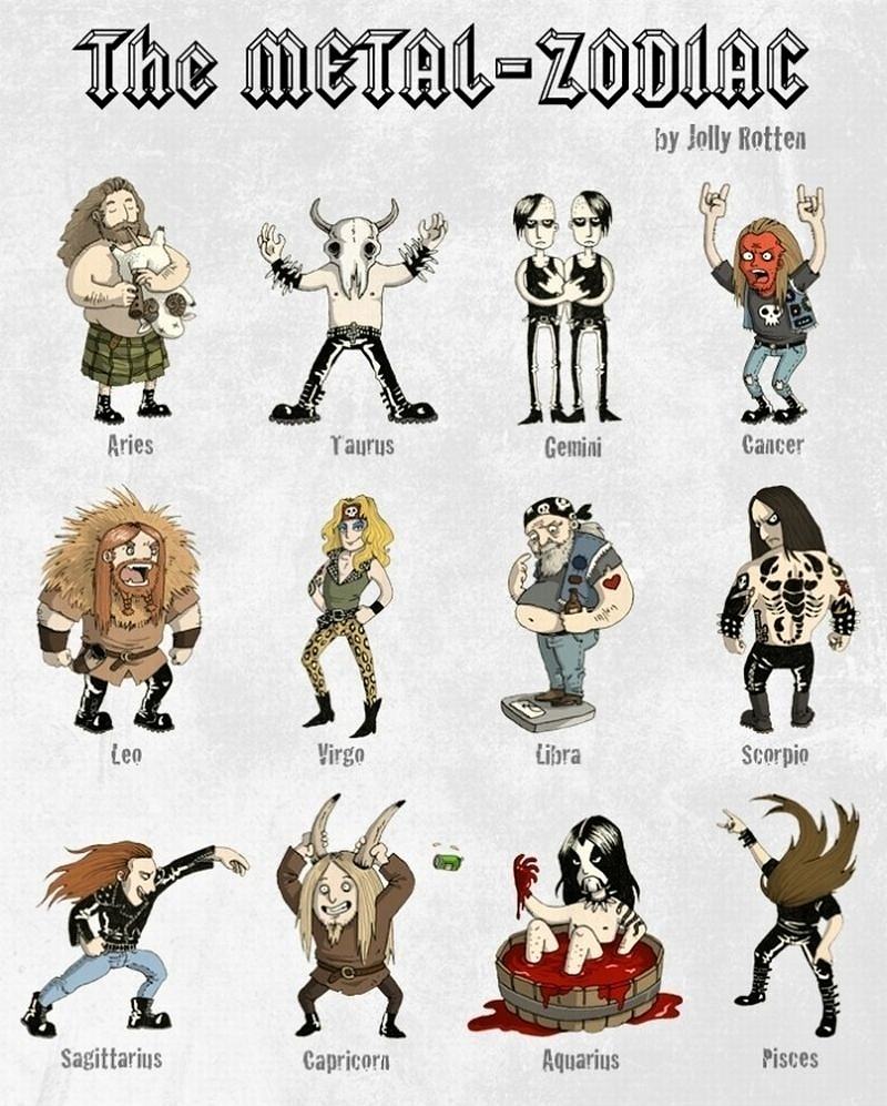 Obrázek The metal zodiac