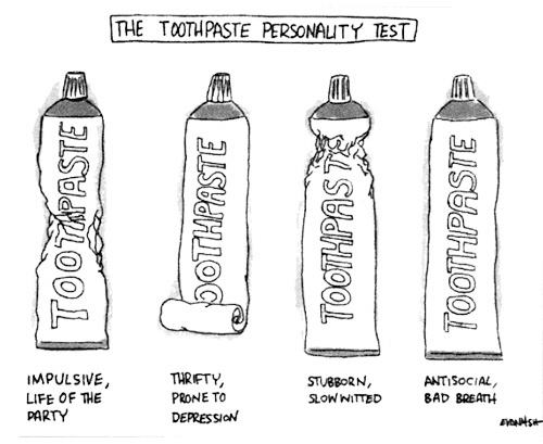 Obrázek The toothpaste personality test