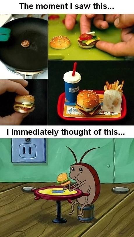 Obrázek The worlds smallest burger