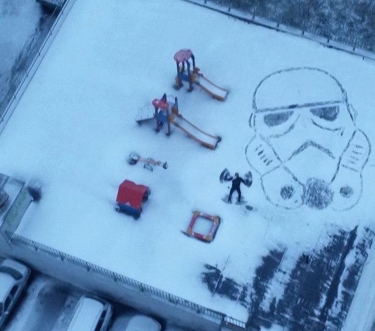 Obrázek These are not the snow angels you are looking for