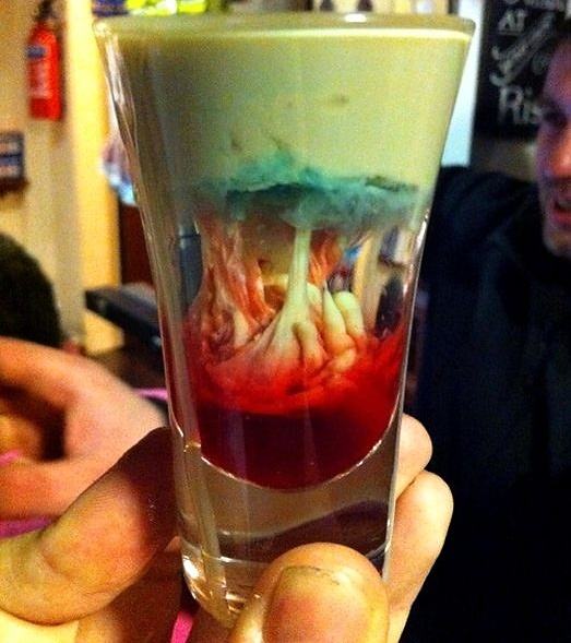 Obrázek This drink is called Alien Brain Hemorrhage Cocktail 30-01-2012