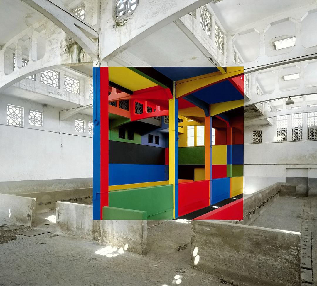 Obrázek This is not photoshopped - Georges Rousse