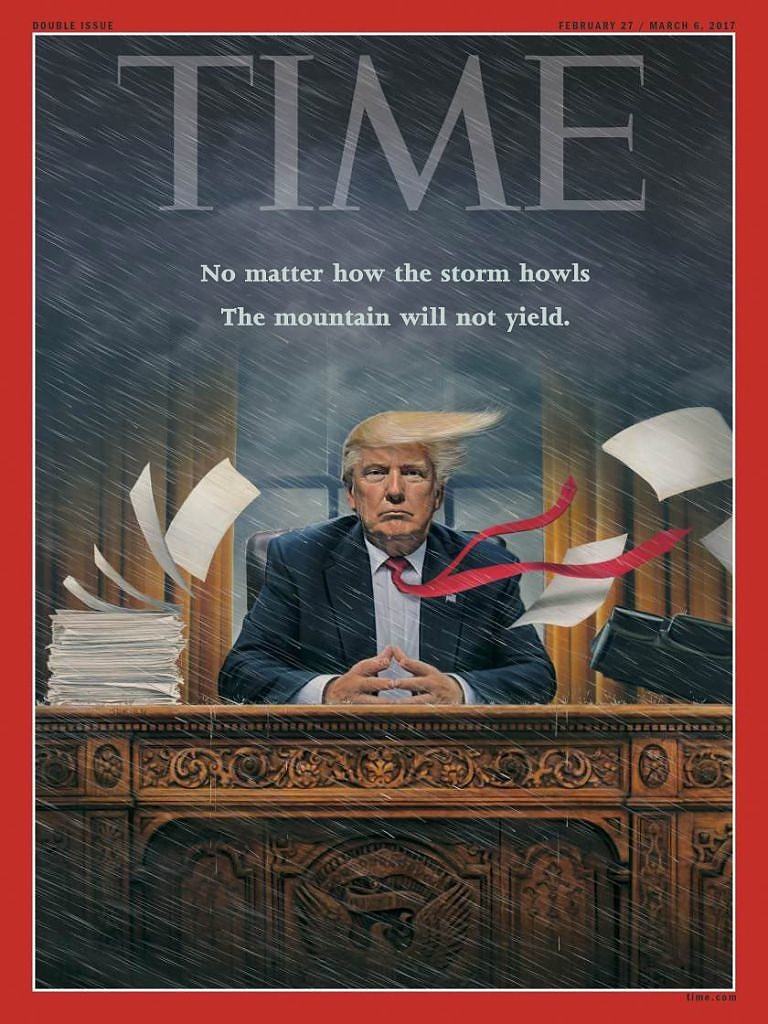 Obrázek Time Magazine - Trump Chaos Cover