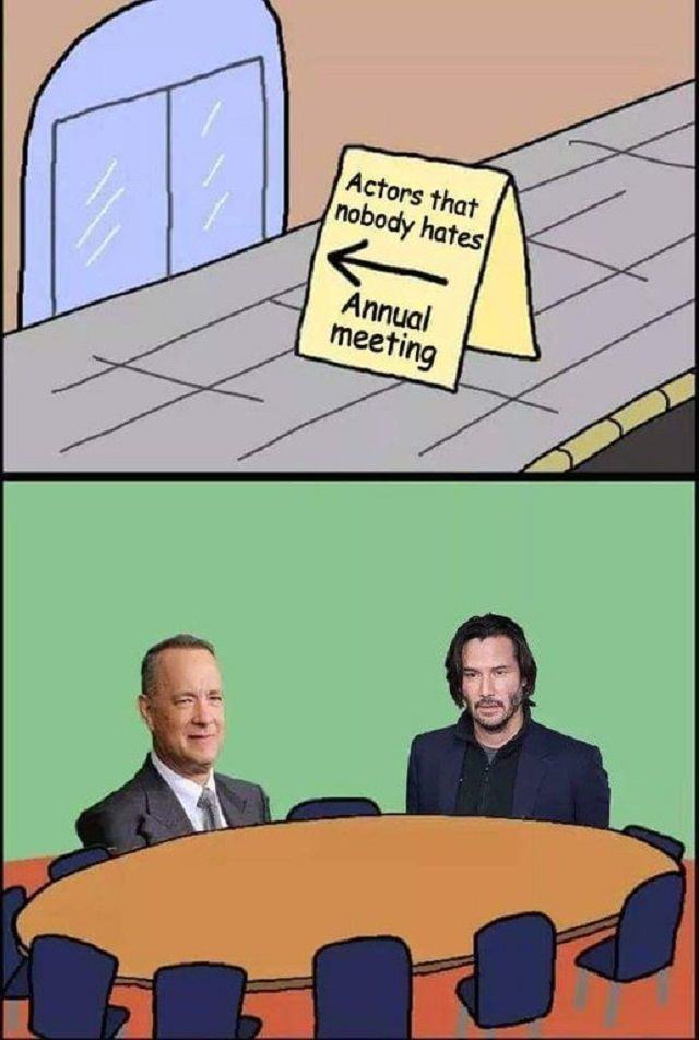Obrázek Tom a Keanu jdou k nam ted s naladou