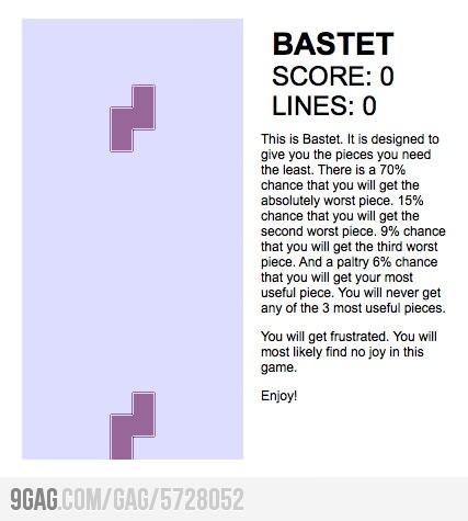 Obrázek Trolling tetris - bastet