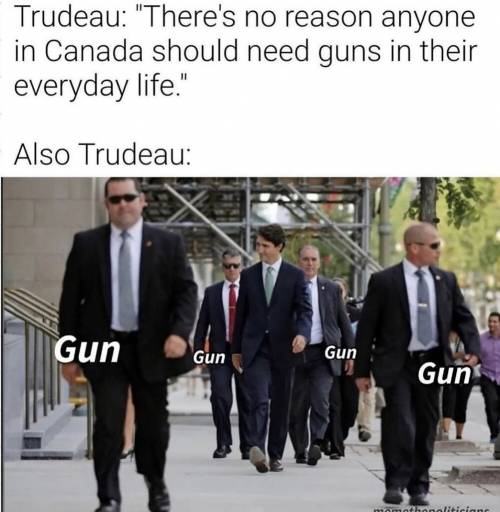 Obrázek Trudeau and gun ownership