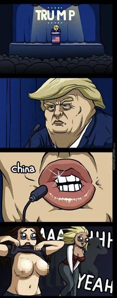 Obrázek Trump china