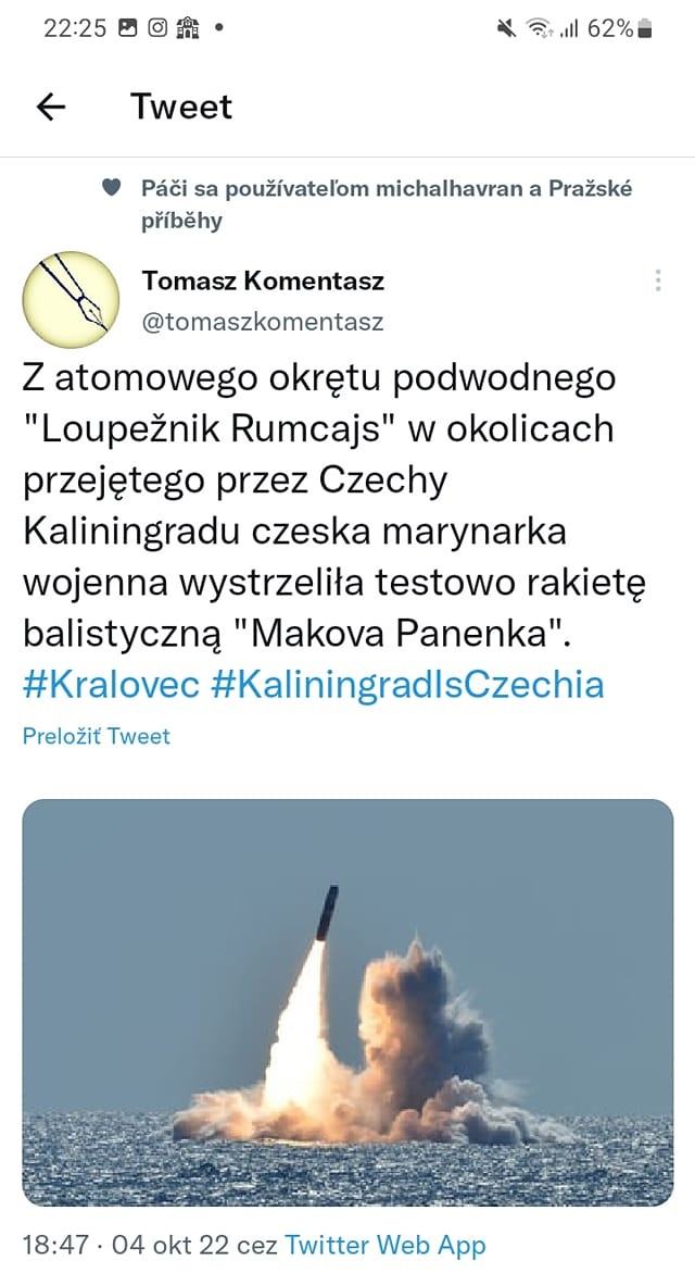 Obrázek Tweet Kralovec