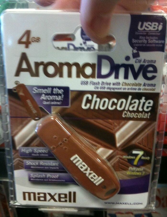 Obrázek USB flash drive with chocolate aroma