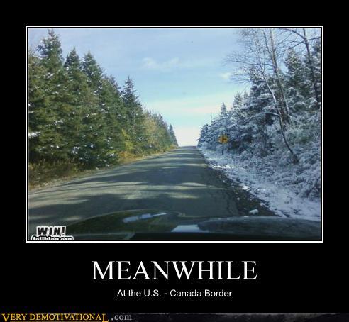 Obrázek US - Canada border