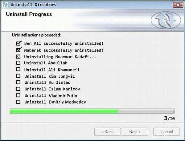 Obrázek Uninstaling Dictators