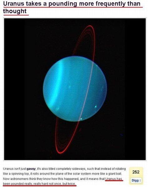 Obrázek Uranus takes