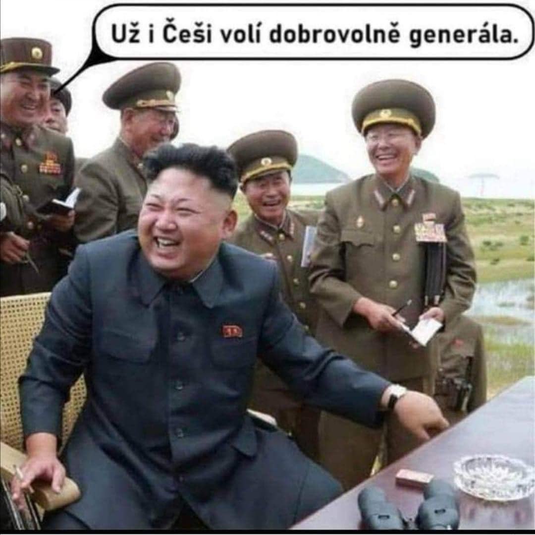 Obrázek Uz i cesi voli generaly KLDR