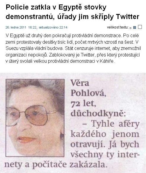 Obrázek Vera Pohlova internetova vizionarka