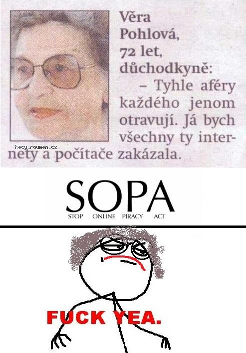 Obrázek Vera a SOPA