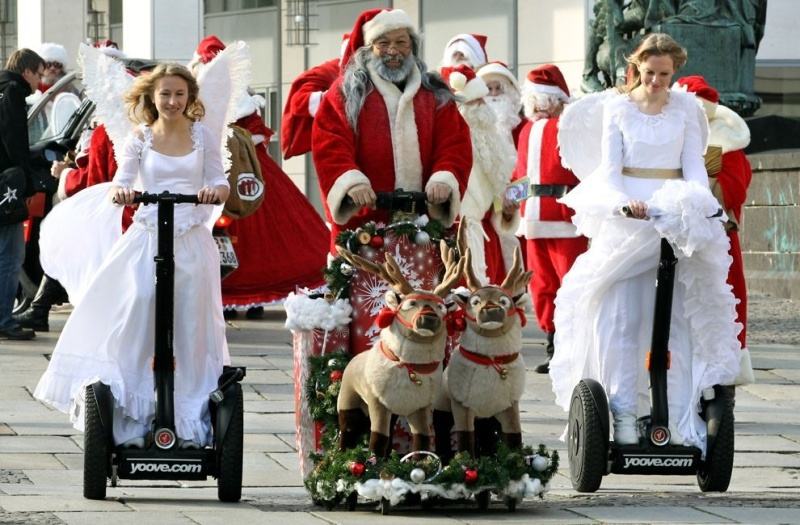 Obrázek Vianoce - moderny Santa 25-12-2011