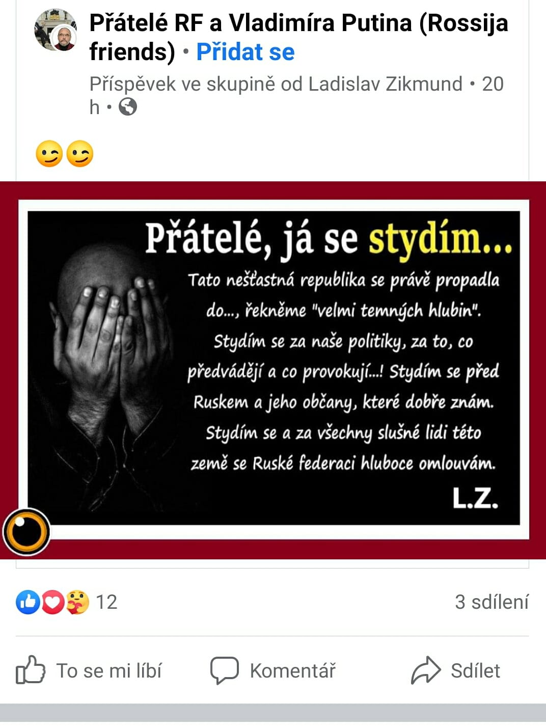 Obrázek Vlastizradci se vzdycky veseli s tabulkou na krku co ta svine provedla Paktoval jsem se s Rusaky