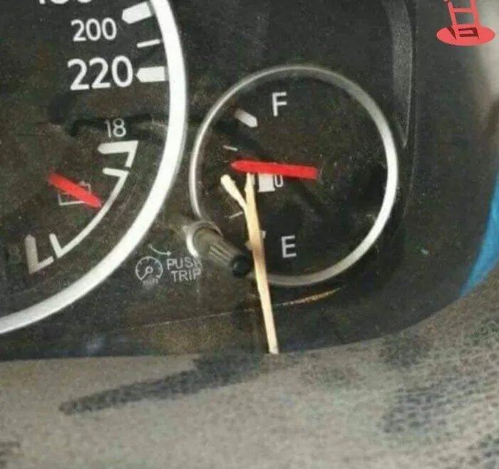 Obrázek Vyresil jsem problem a benzinem