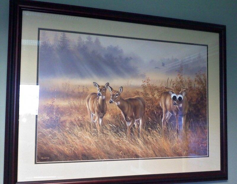 Obrázek Wacky Deer Painting