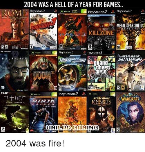 Obrázek Was-2004-The-best-year-for-Game-releases-in-History