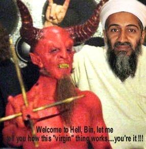 Obrázek Welcome in hell Osama