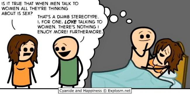 Obrázek What Men Think About When Talking to Women 09-01-2012