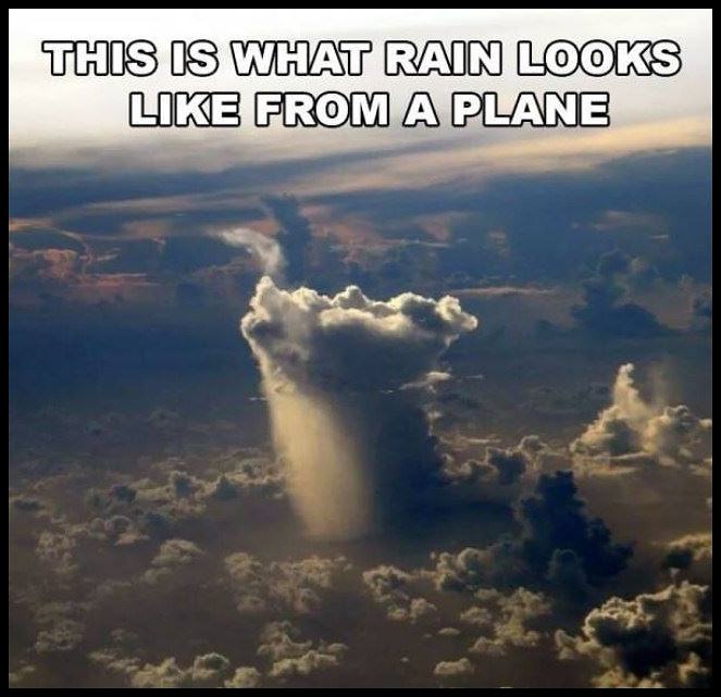 Obrázek What Rain Looks Like From A Plane
