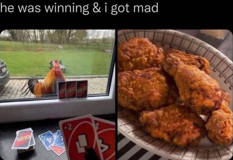 Obrázek What if the chicken had won