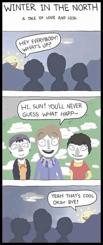 Obrázek What its like living in the North on this day