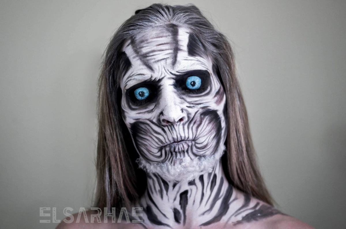Obrázek White Walker makeup