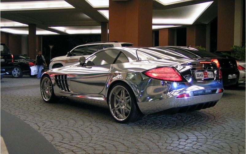 Obrázek White gold Mercedes 3