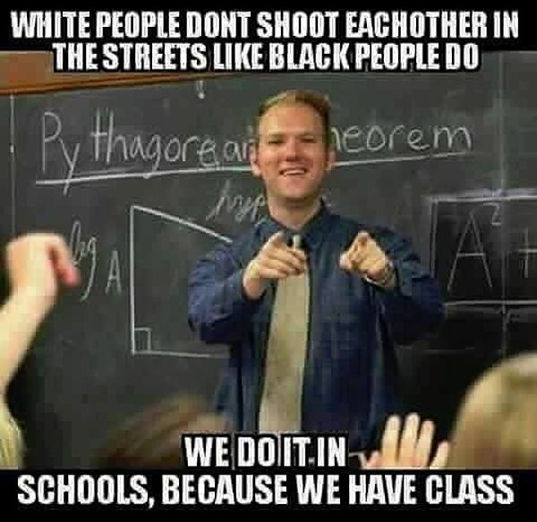 Obrázek White people have class  
