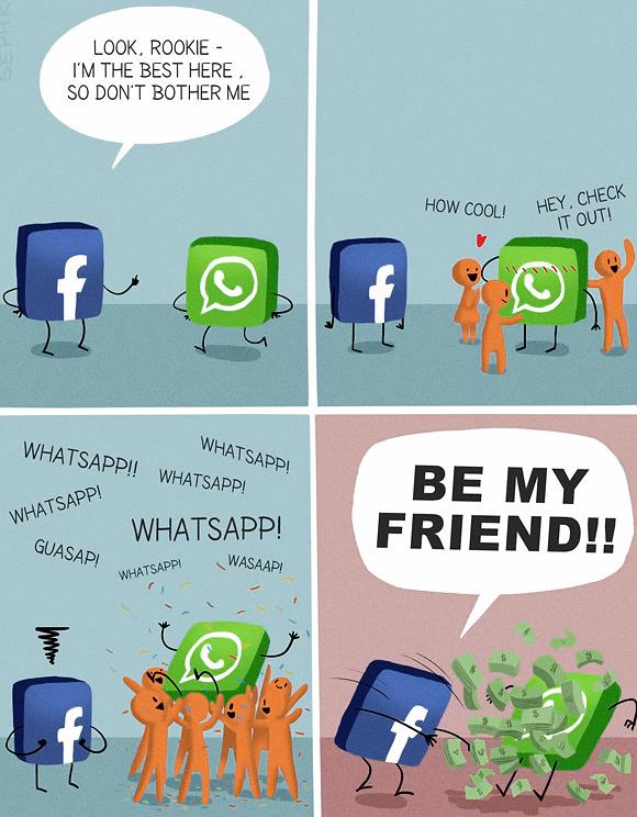 Obrázek Why Facebook bought WhatsApp